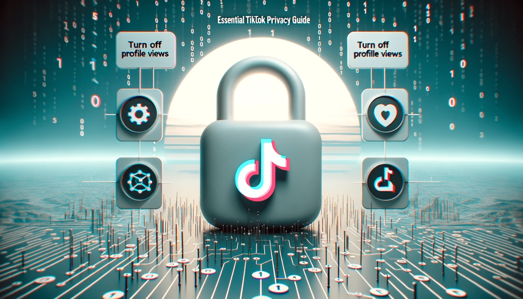 TikTok logo unlocked, showing a private profile